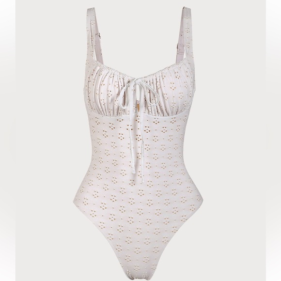 Berlook Floral Cutout One-Piece Swimsuit - Picture 5 of 8